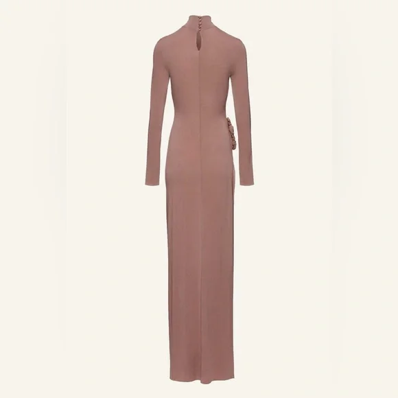 Magda Butrym high neck Dress in mauve - Picture 2 of 4